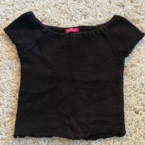 sinched casual, fancy top